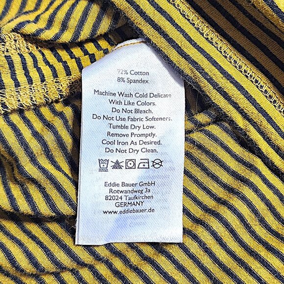 Eddie Bauer striped long sleeve active t-shirt - Picture 6 of 9